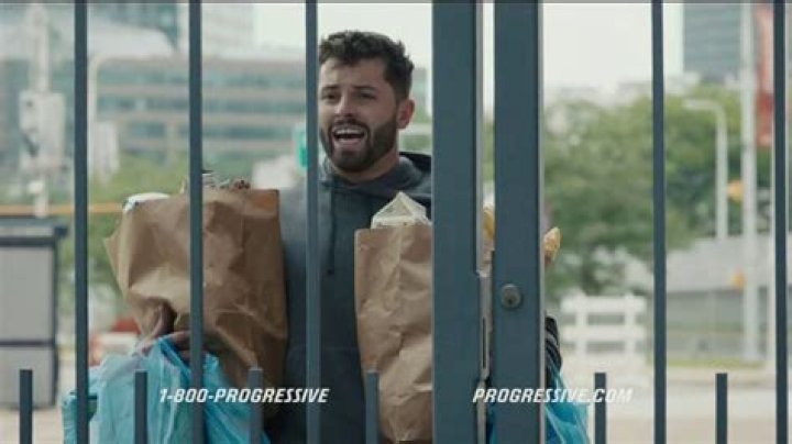Baker Mayfield in progressive commercial