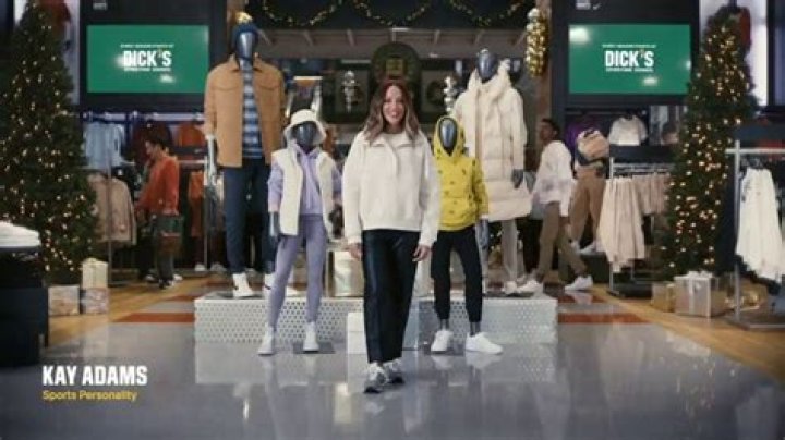 Dicks Sporting Goods Commercial Actress: Kay Adams