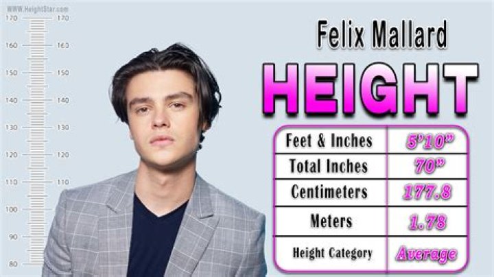 Felix Mallard height and weight Felix Mallard height and weight