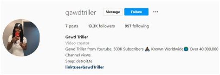 Who is Youtuber Gawd Triller? Age, Height , Girlfriend, Net-Worth, Real Name